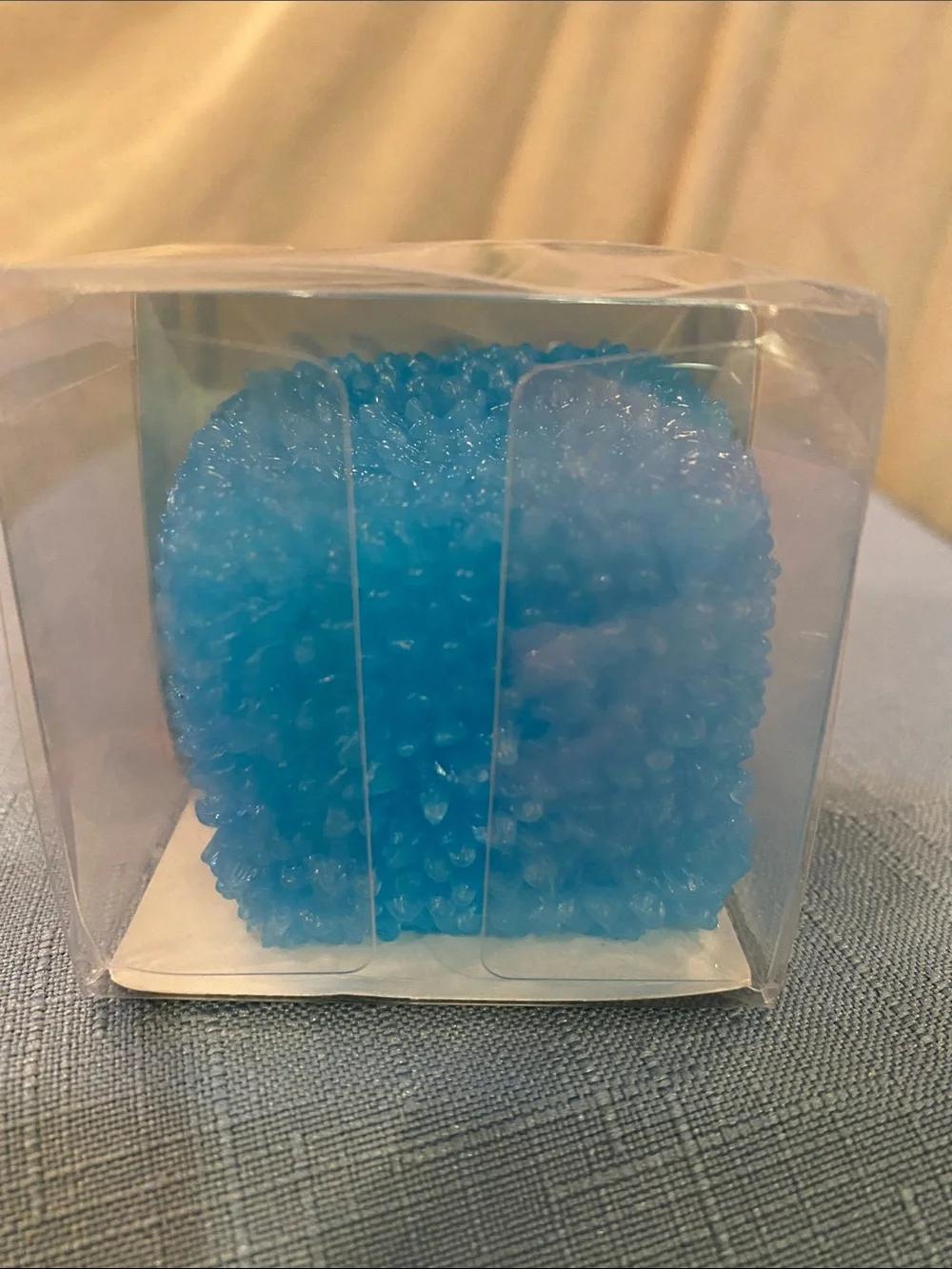 Squeeze Blue Squeez Ball Cube